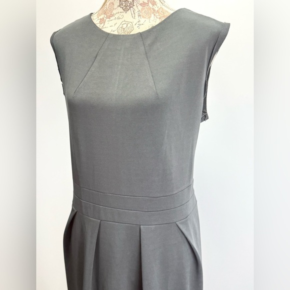 ACEVOG Gray Sleeveless Sheath Dress size XL - Picture 2 of 16